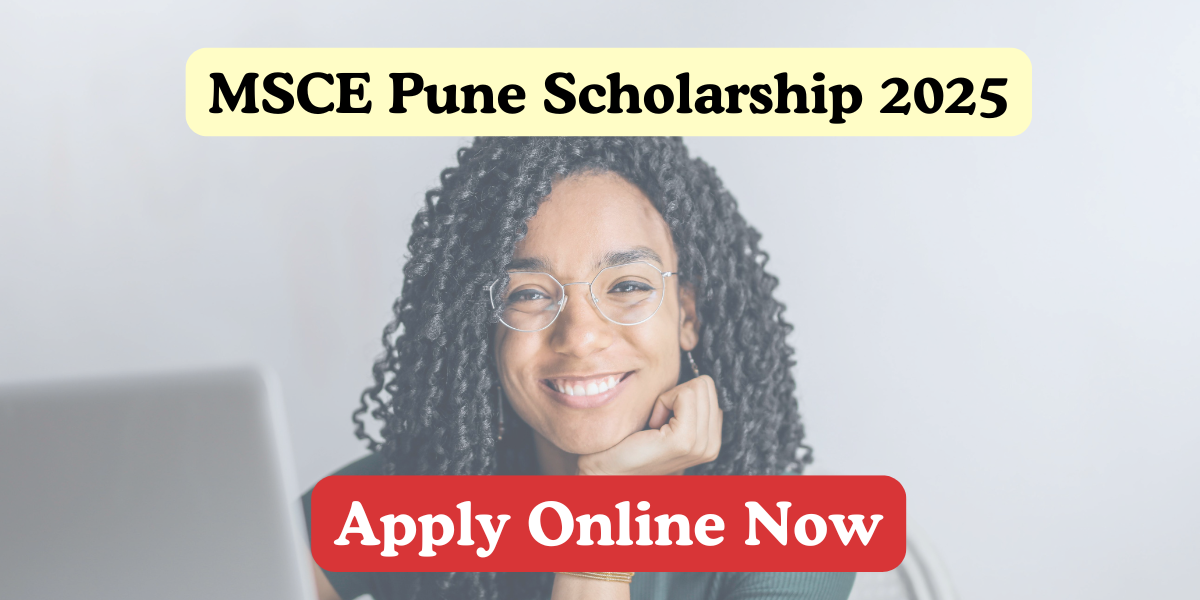 msce pune scholarship 2025 apply online